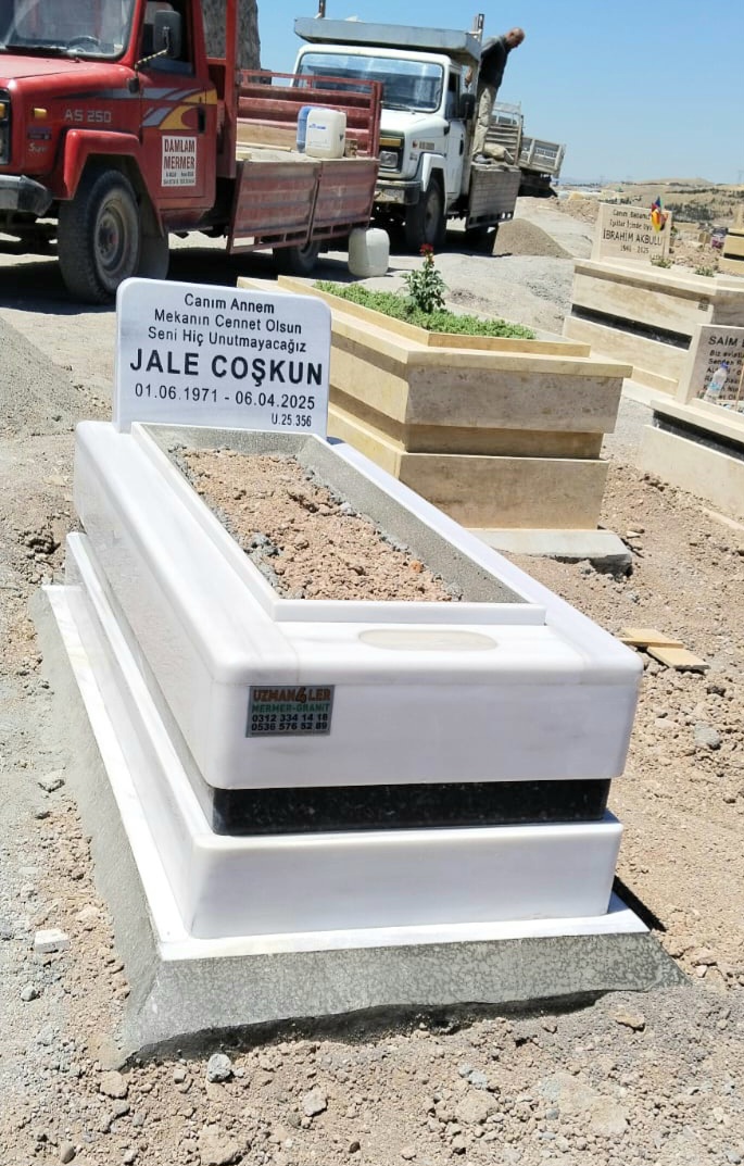 5 CM Tek Kişilik Mezar Taşları No 206