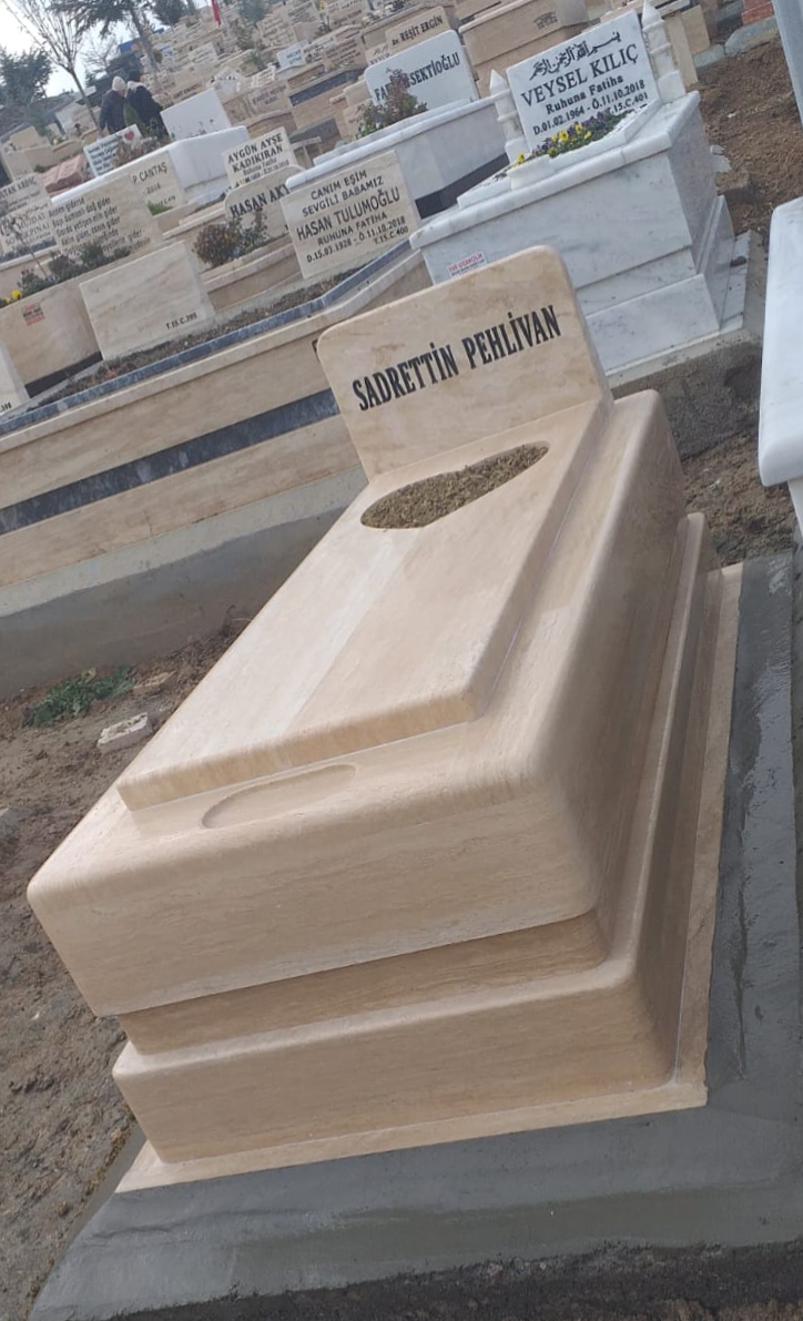 5 CM Tek Kişilik Mezar Taşları No 210