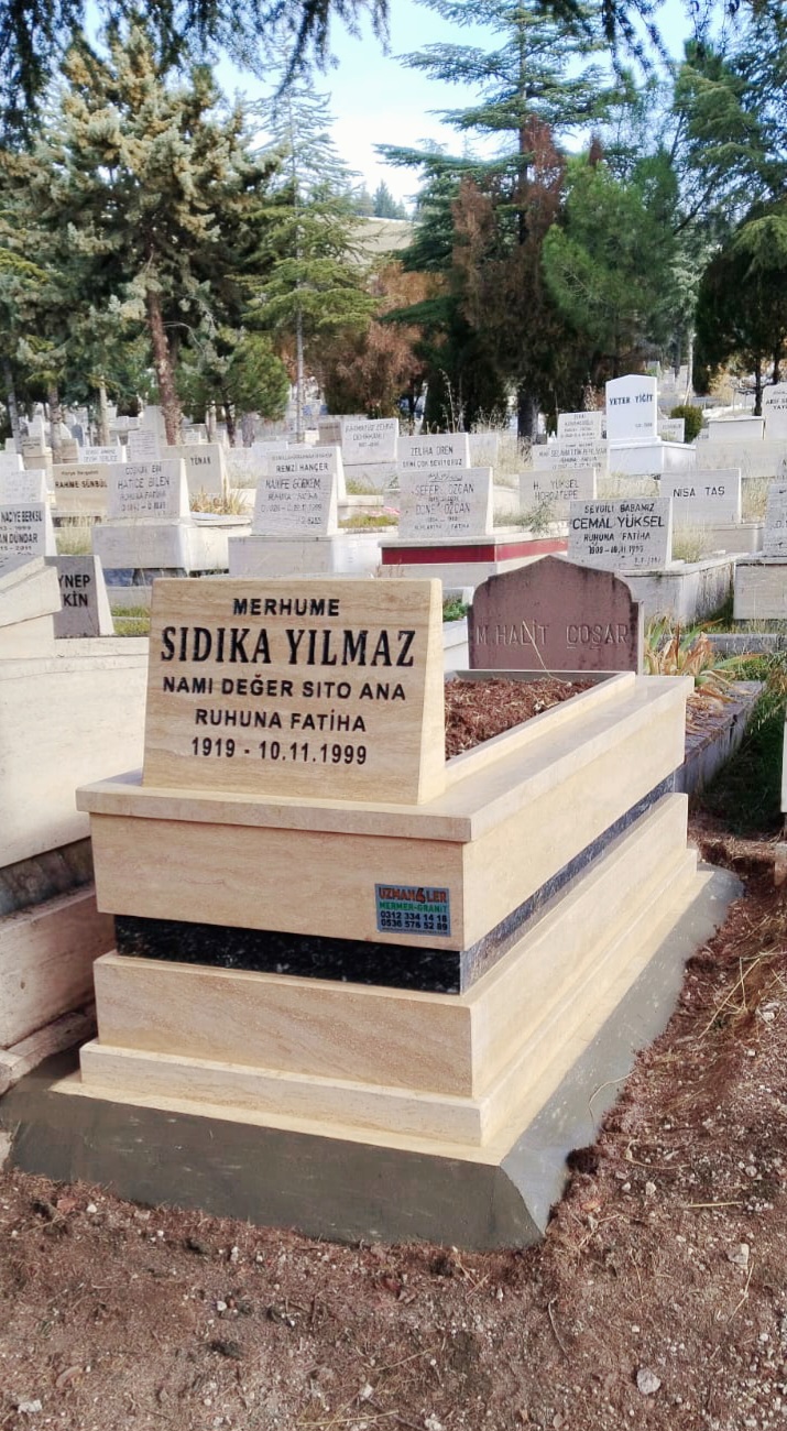 5 CM Tek Kişilik Mezar Taşları No 213