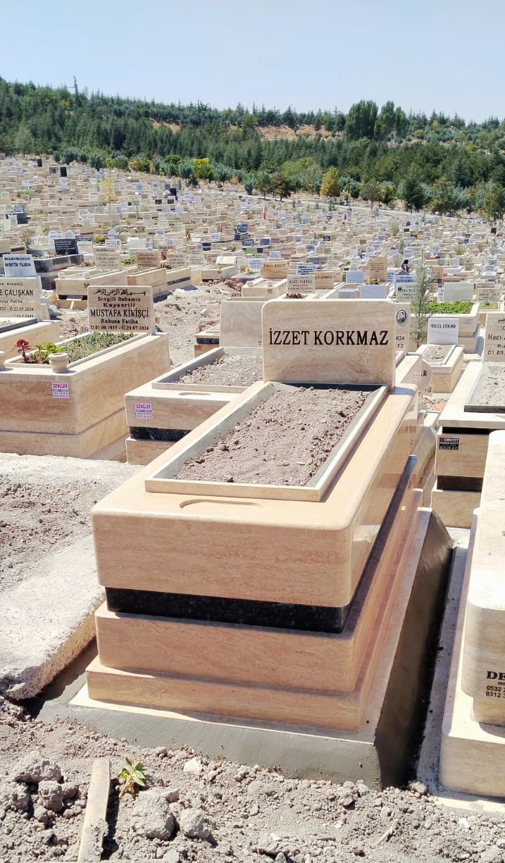 5 CM Tek Kişilik Mezar Taşları No 215