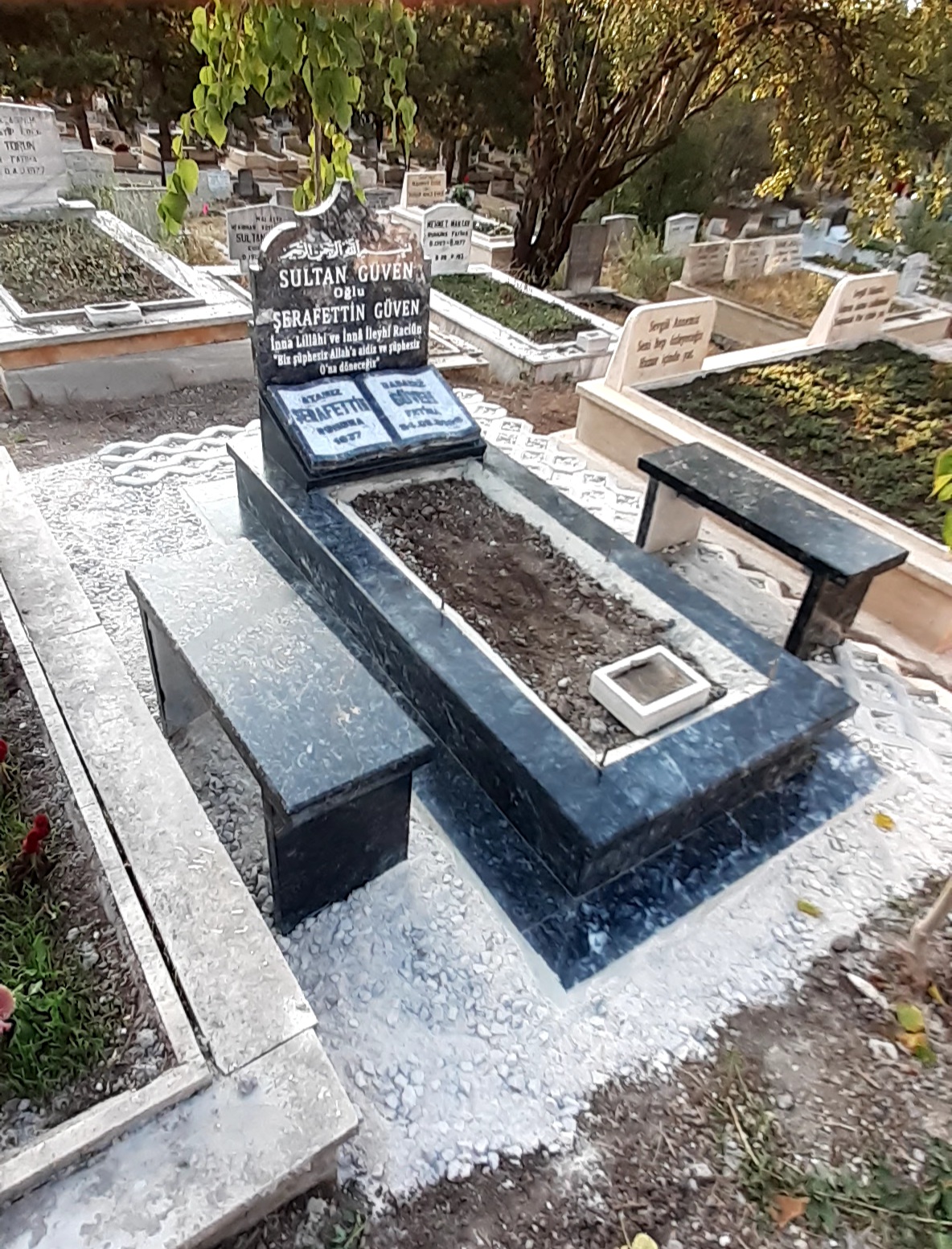 5 CM Tek Kişilik Mezar Taşları No 219