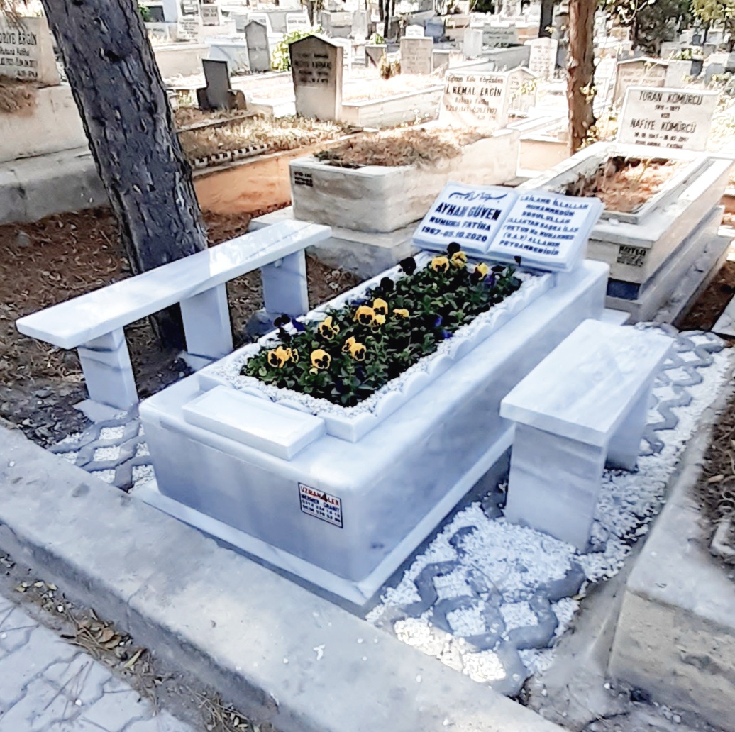 5 CM Tek Kişilik Mezar Taşları No 220