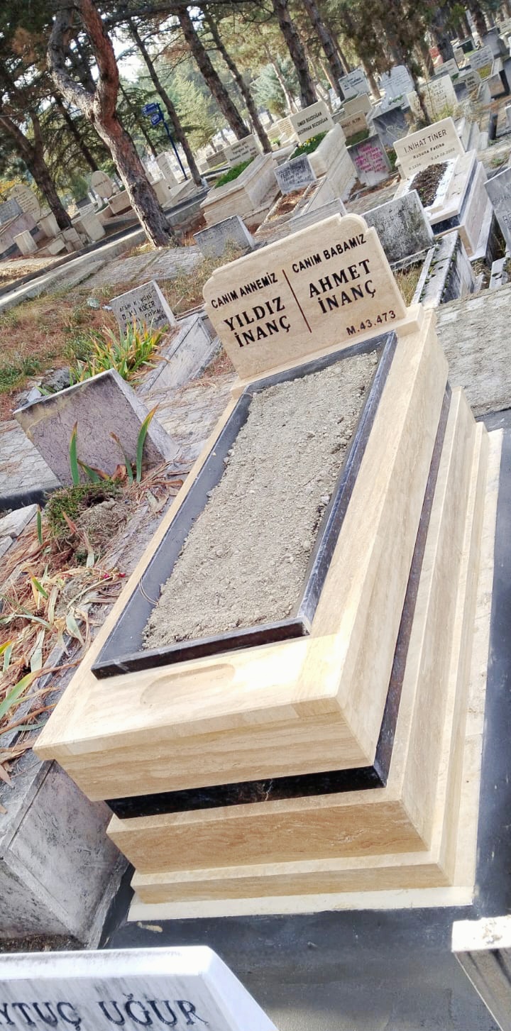 5 CM Tek Kişilik Mezar Taşları No 222