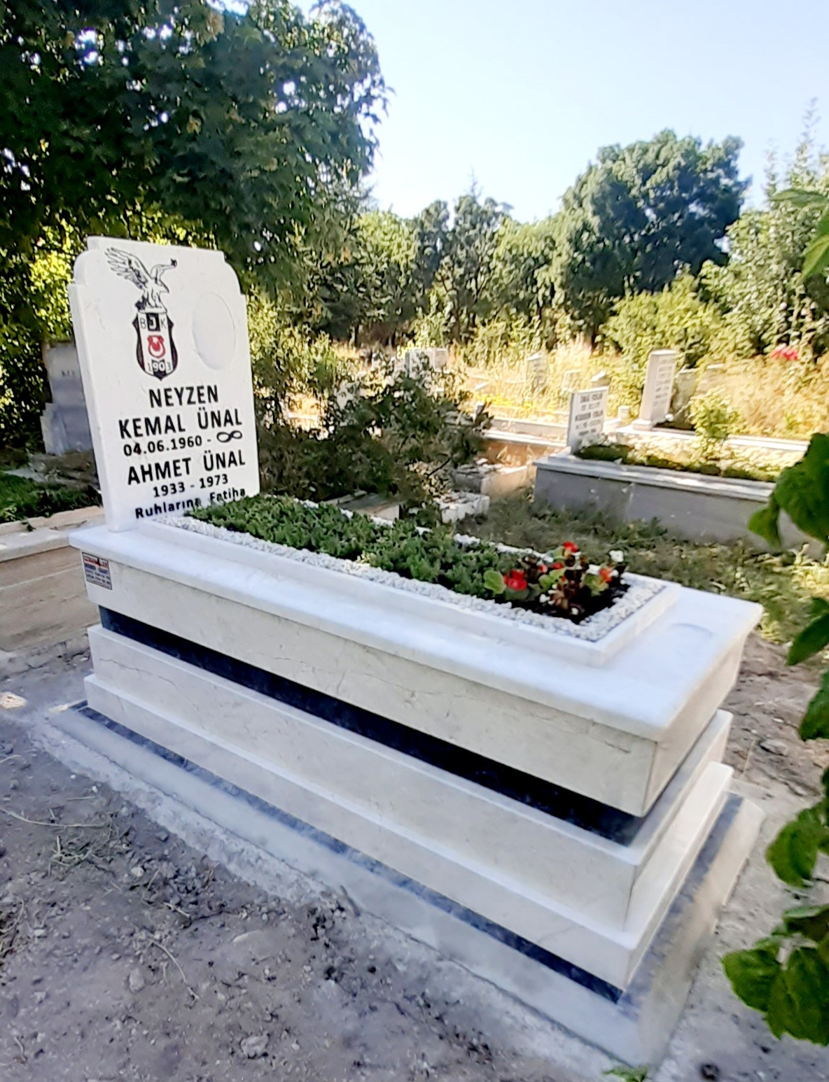 5 CM Tek Kişilik Mezar Taşları No 230