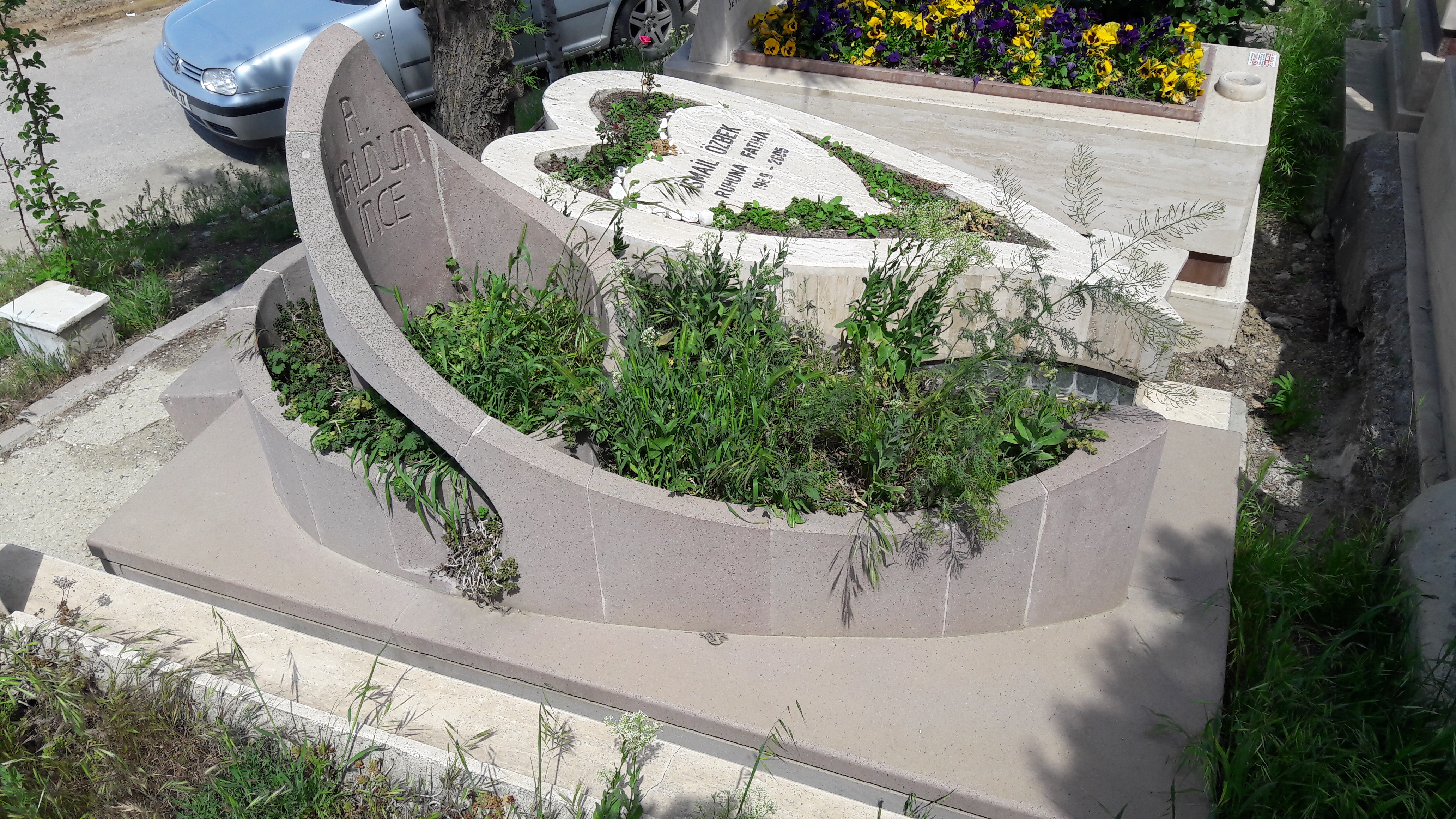 5 CM Tek Kişilik Mezar Taşları No 237