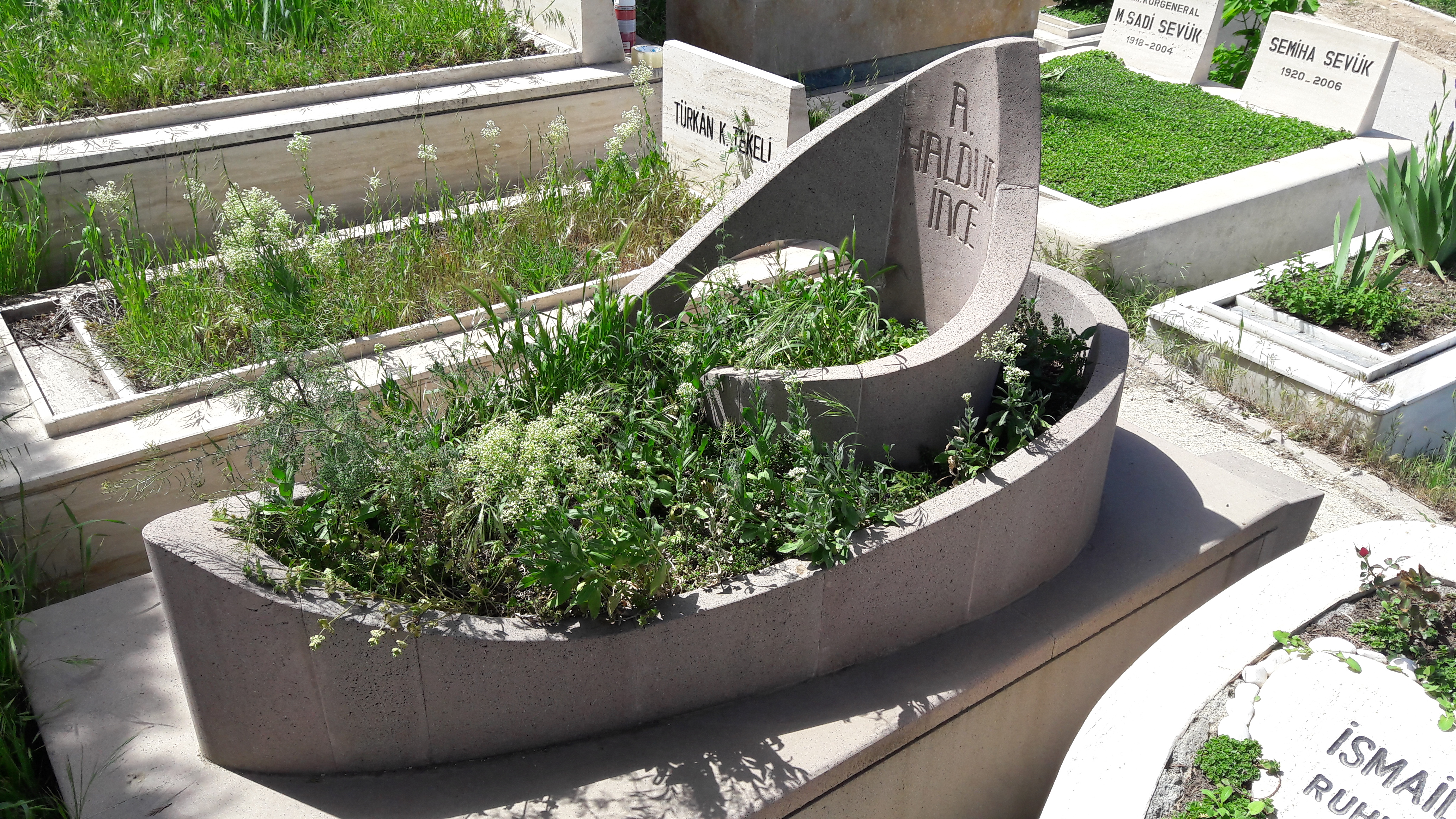 5 CM Tek Kişilik Mezar Taşları No 238