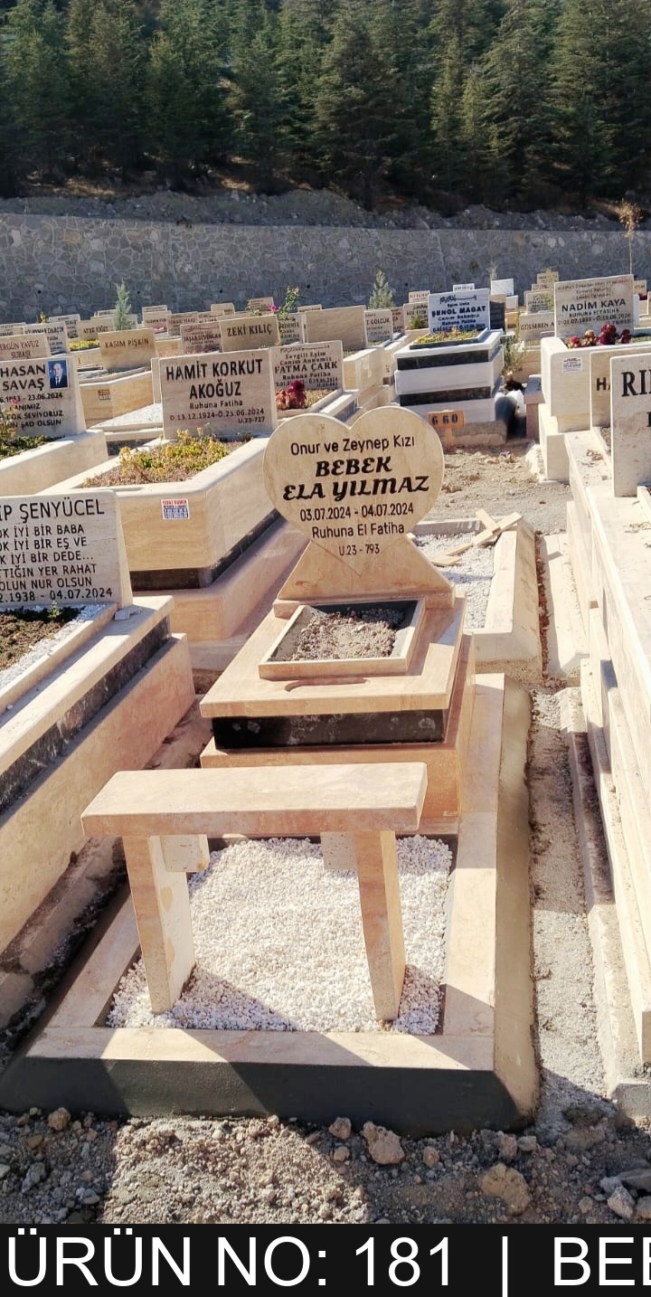 Bebek ve Çocuk Mezar Taşları No 181
