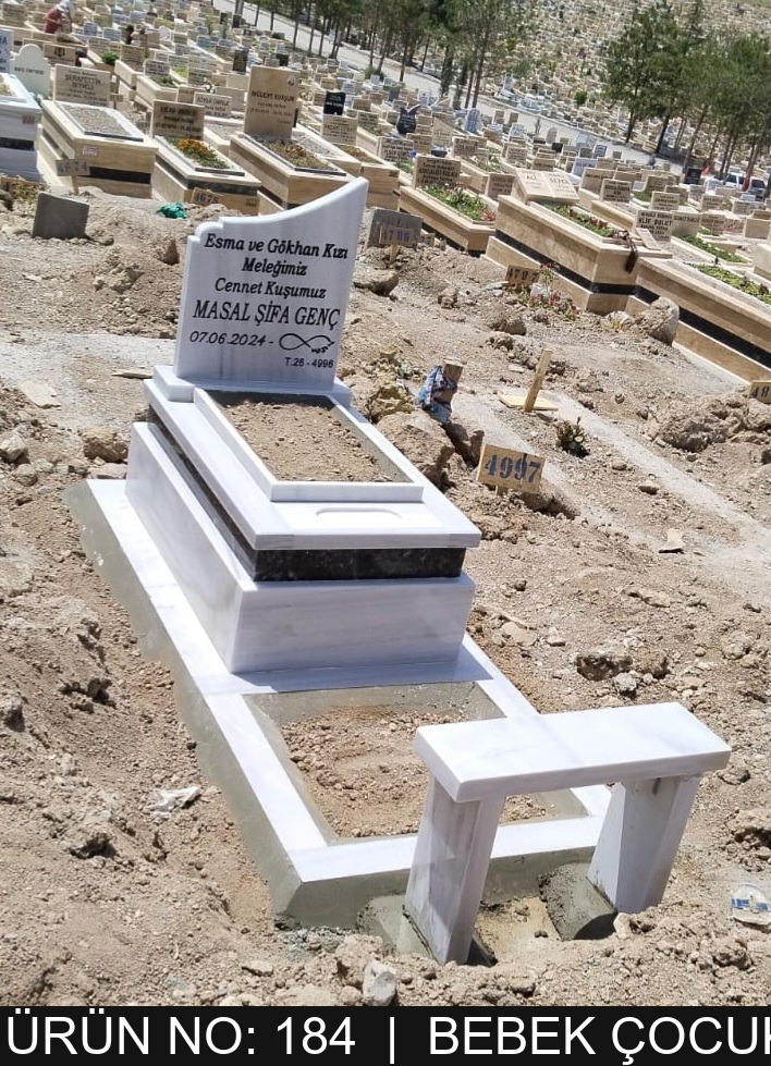Bebek ve Çocuk Mezar Taşları No 184