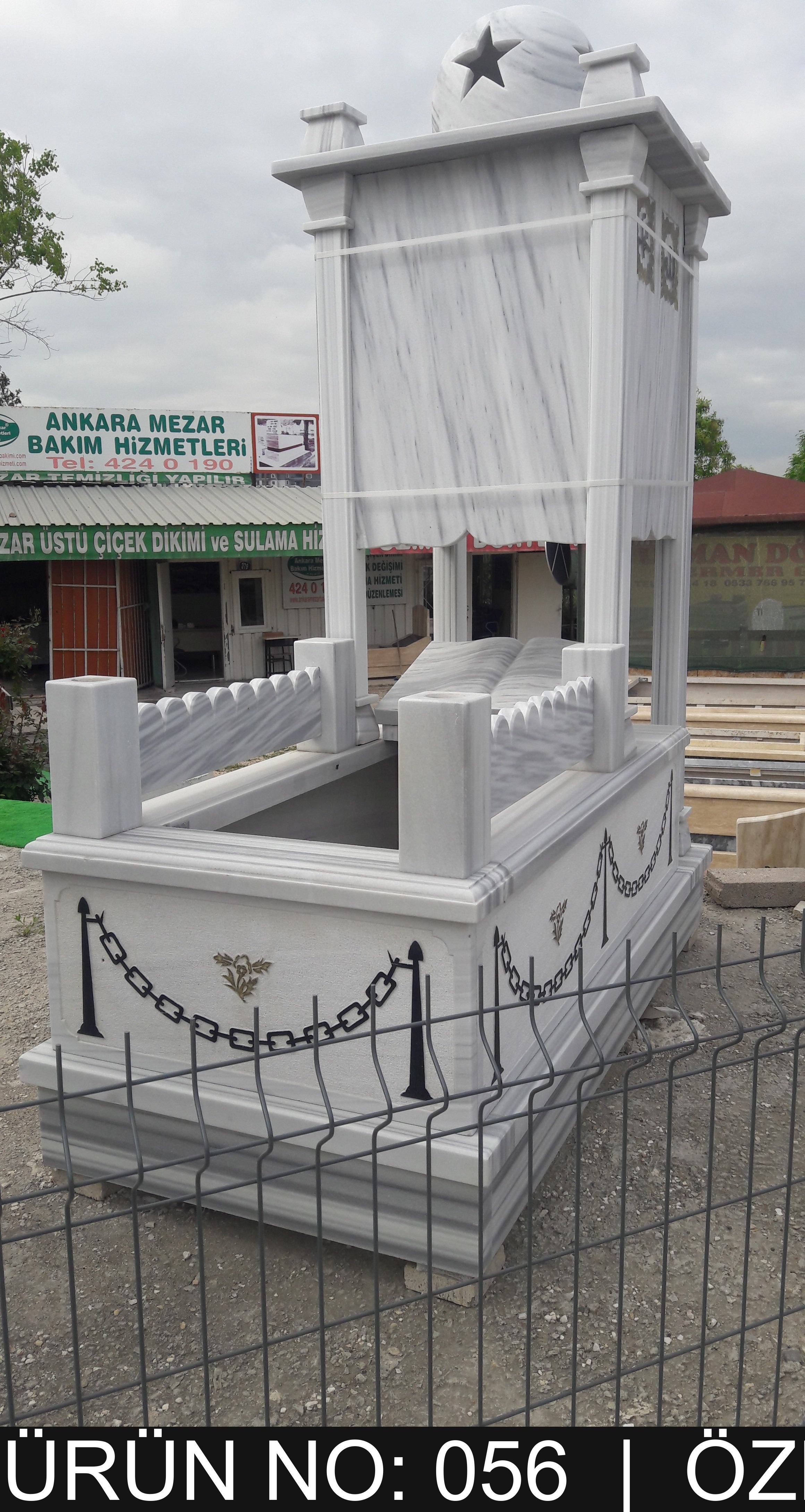 Özel Tasarım Mezar Taşları No 56