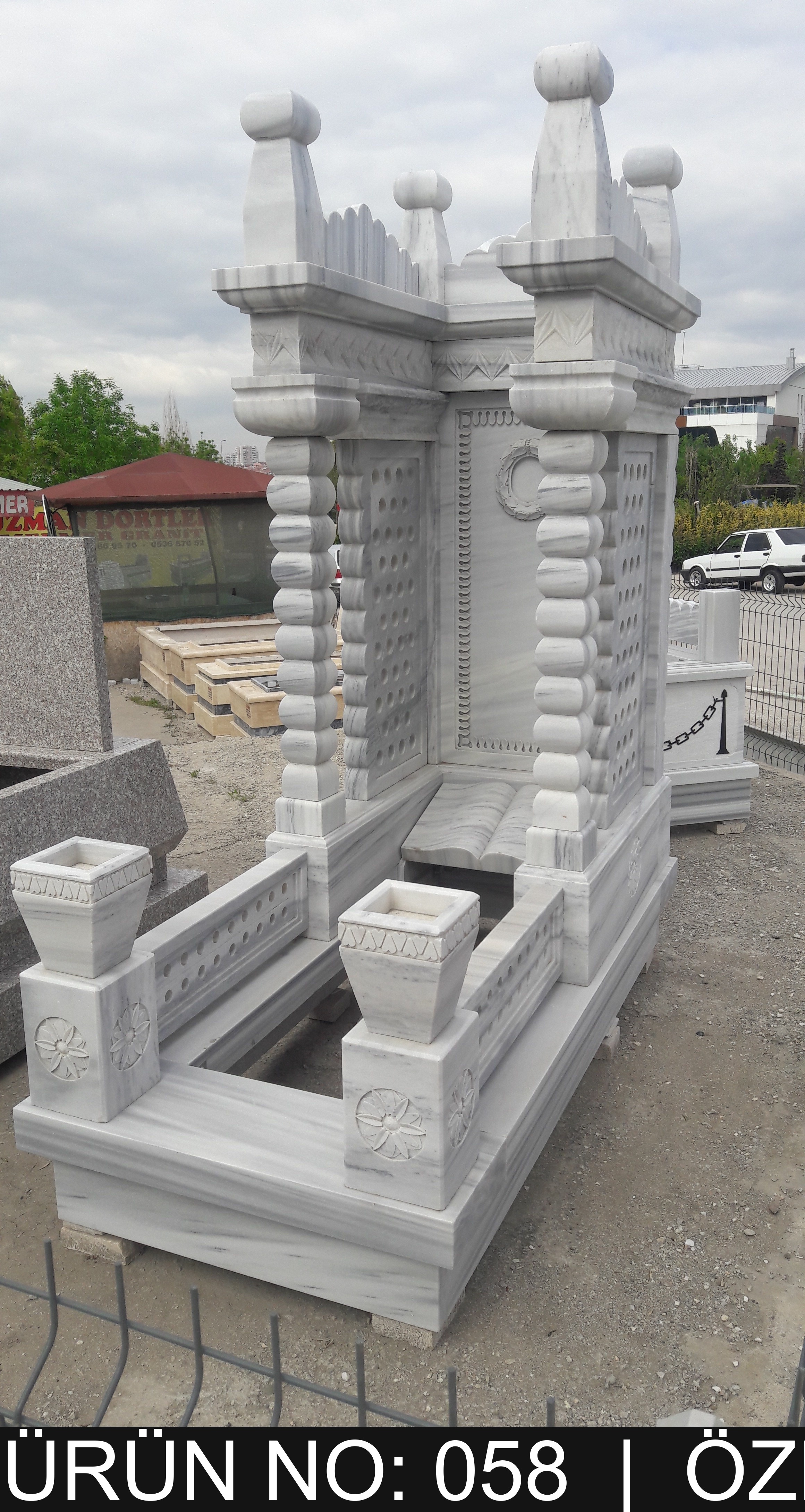 Özel Tasarım Mezar Taşları No 58