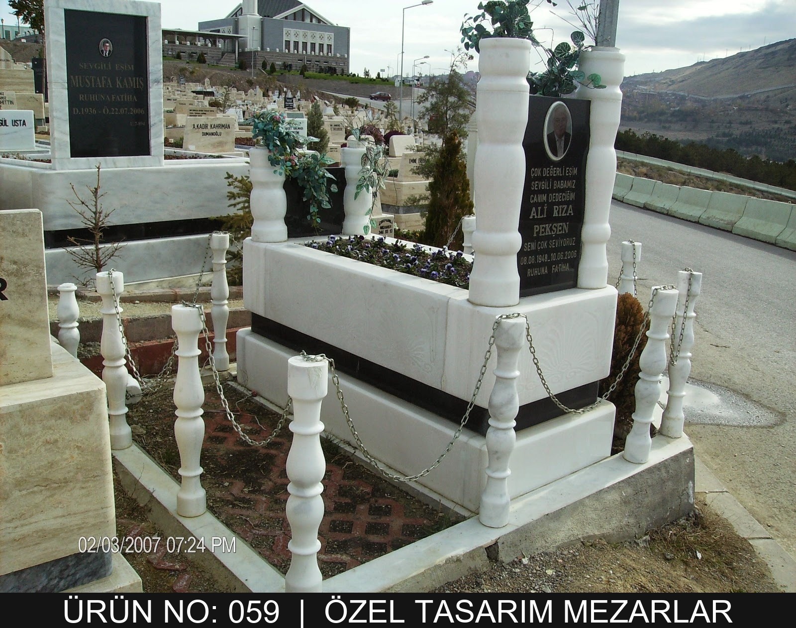 Özel Tasarım Mezar Taşları No 59