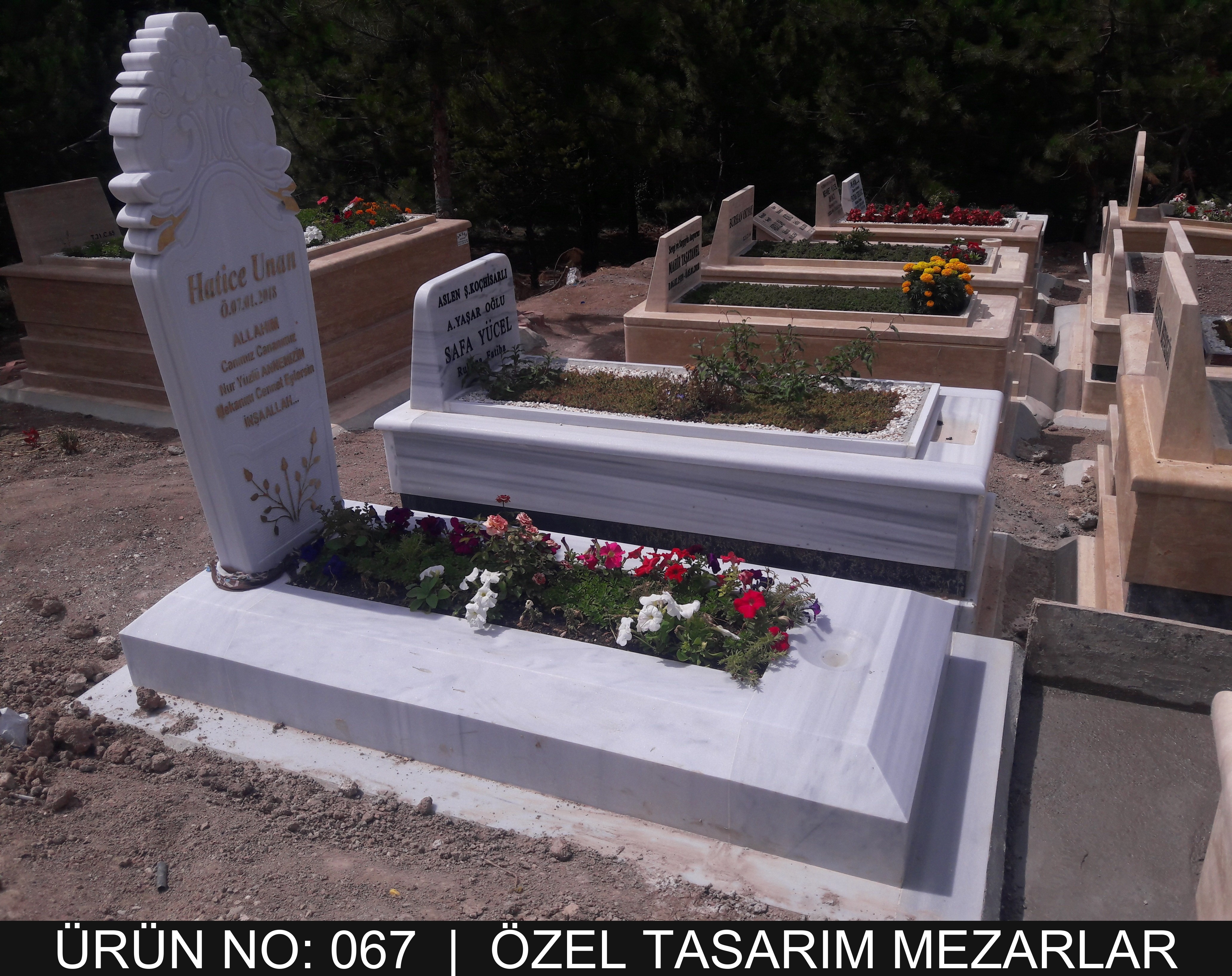 Özel Tasarım Mezar Taşları No 67