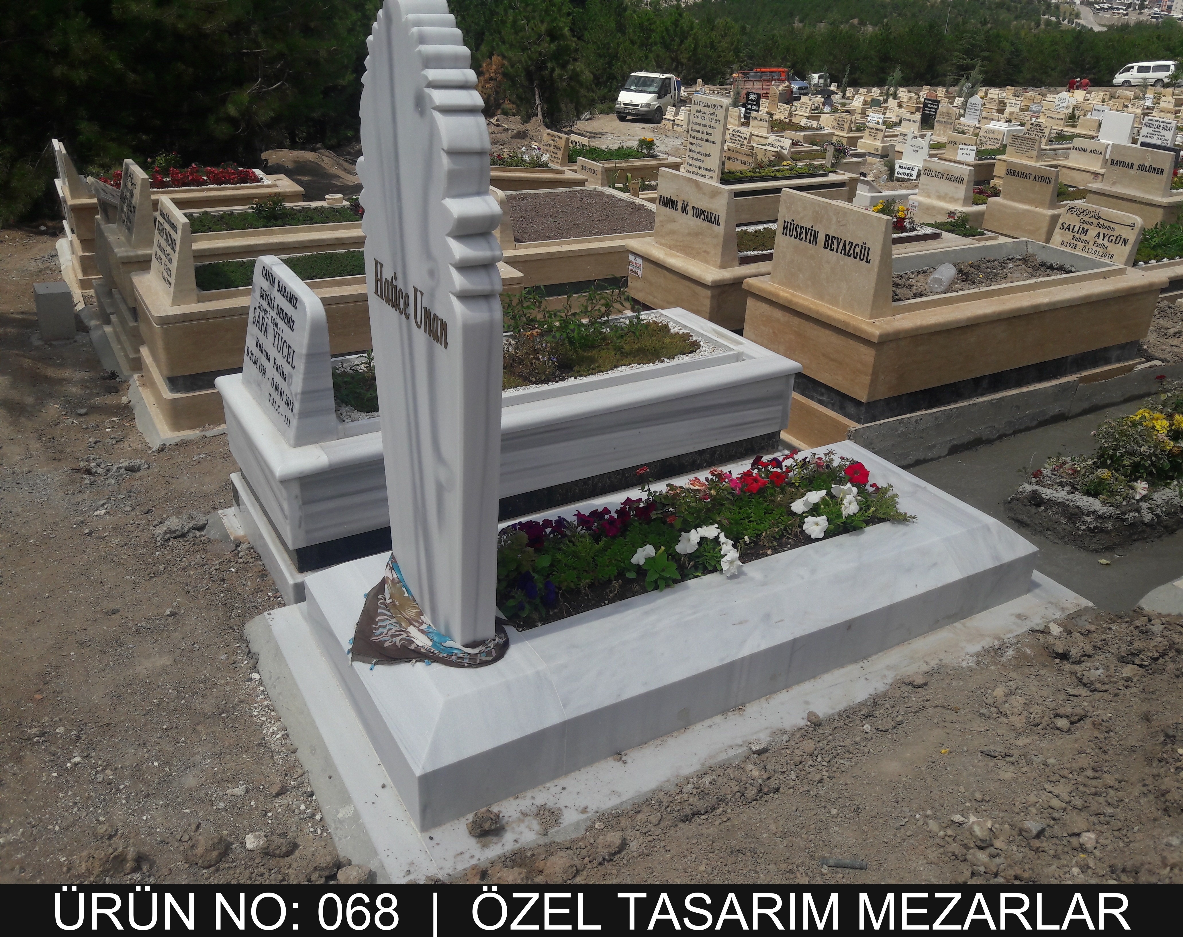 Özel Tasarım Mezar Taşları No 68