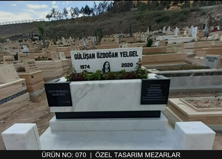 Özel Tasarım Mezar Taşları No 70