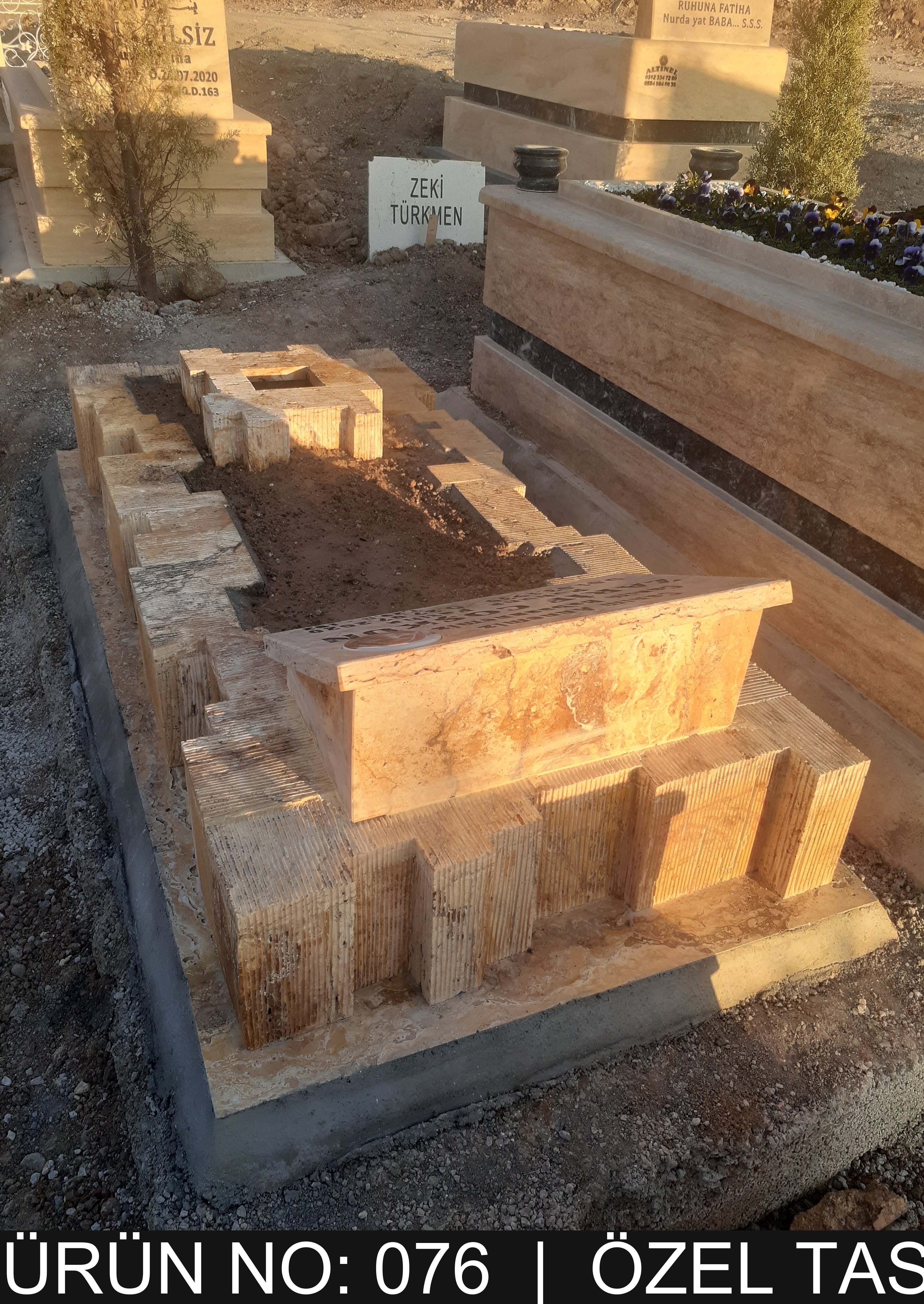 Özel Tasarım Mezar Taşları No 76