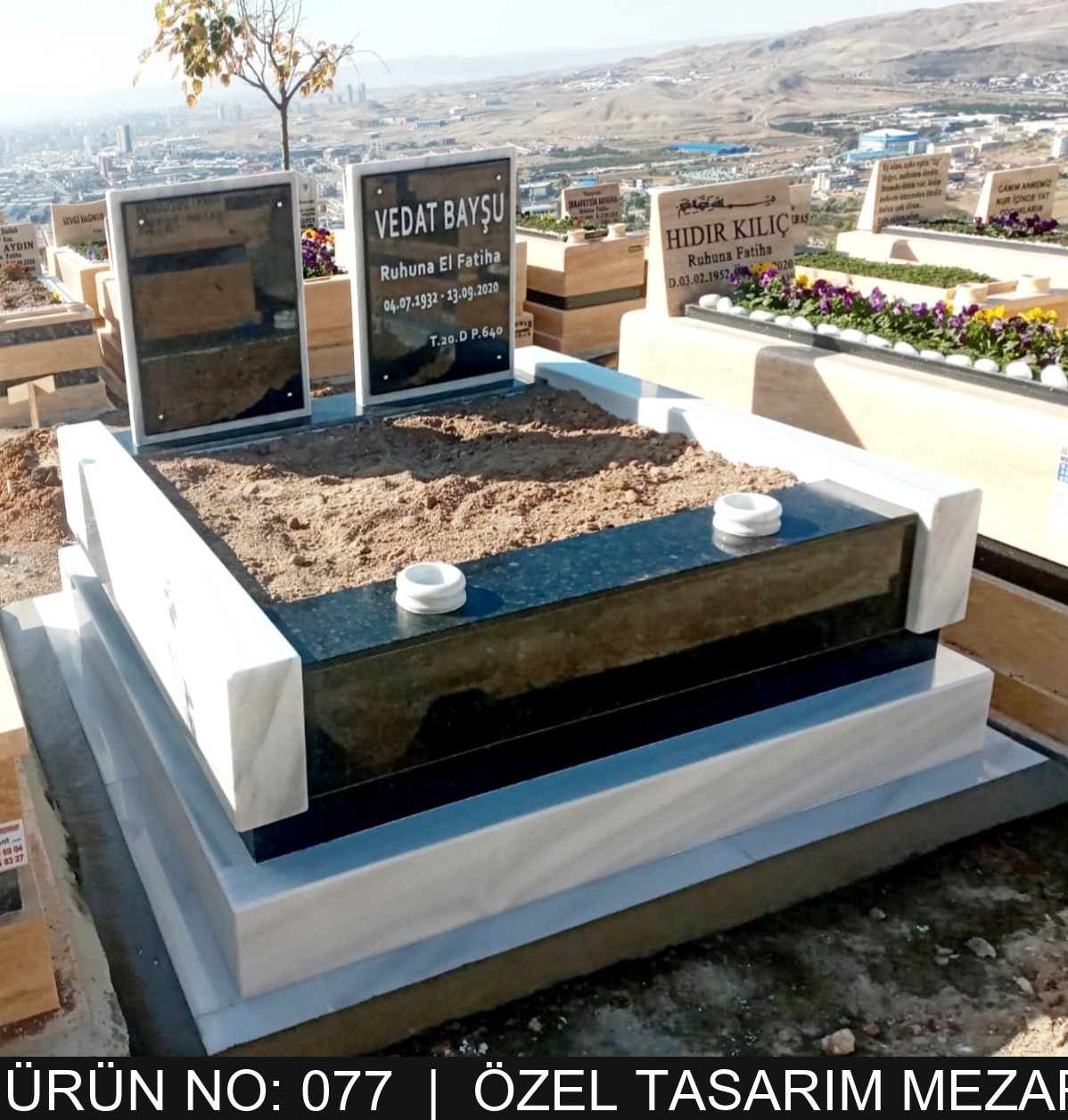 Özel Tasarım Mezar Taşları No 77