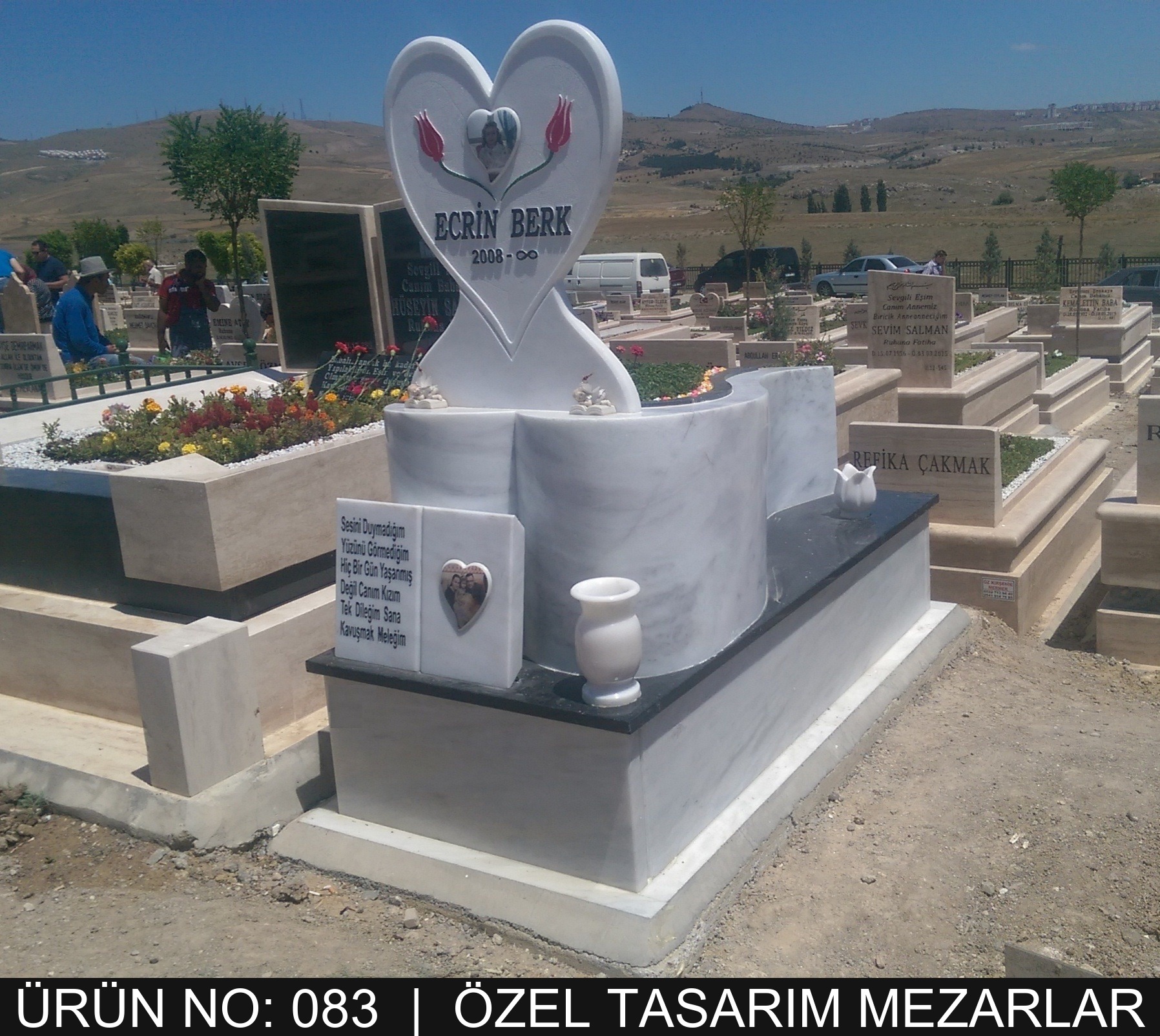 Özel Tasarım Mezar Taşları No 83