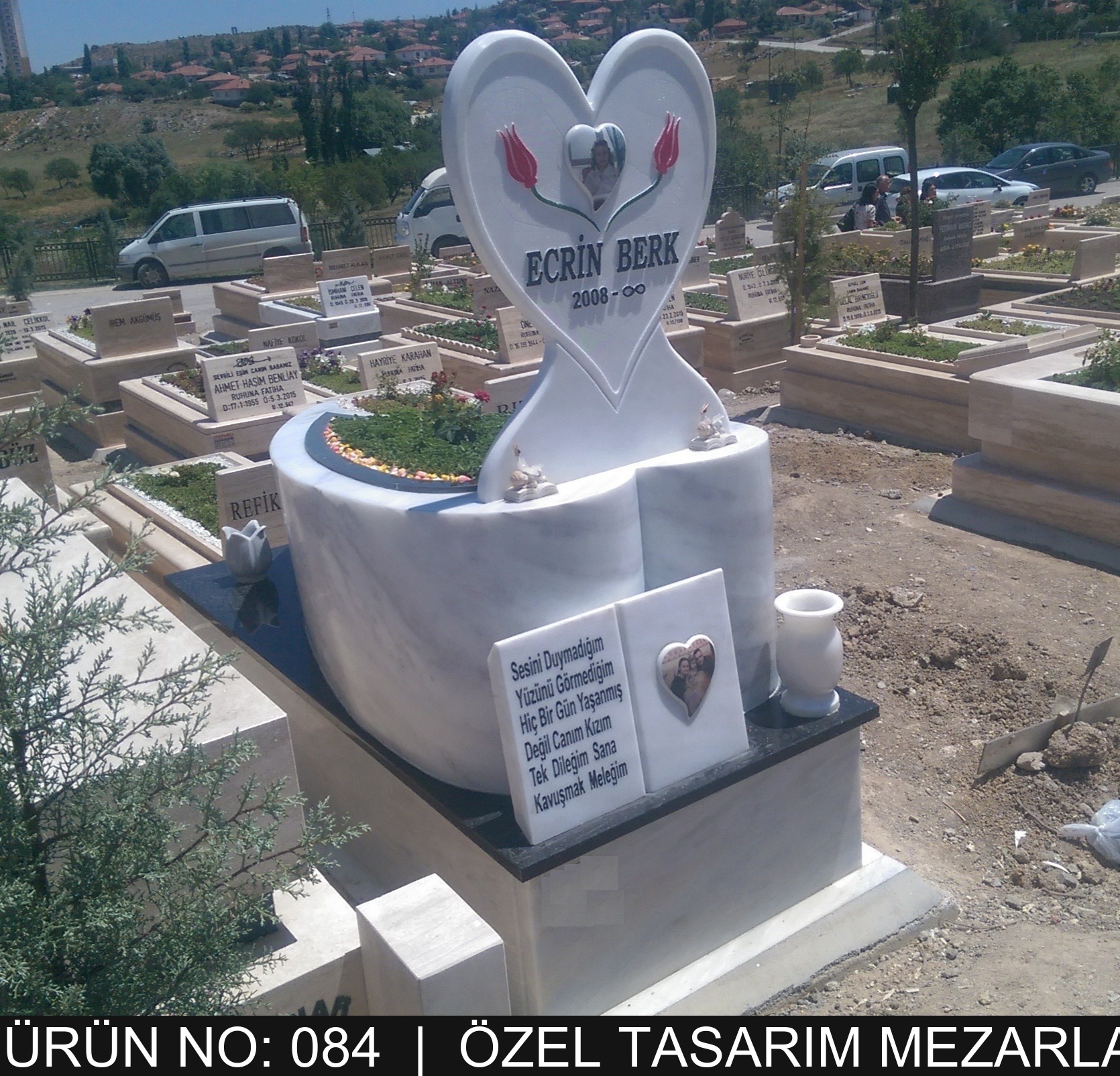 Özel Tasarım Mezar Taşları No 84