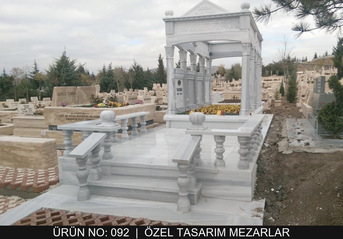 Özel Tasarım Mezar Taşları No 92
