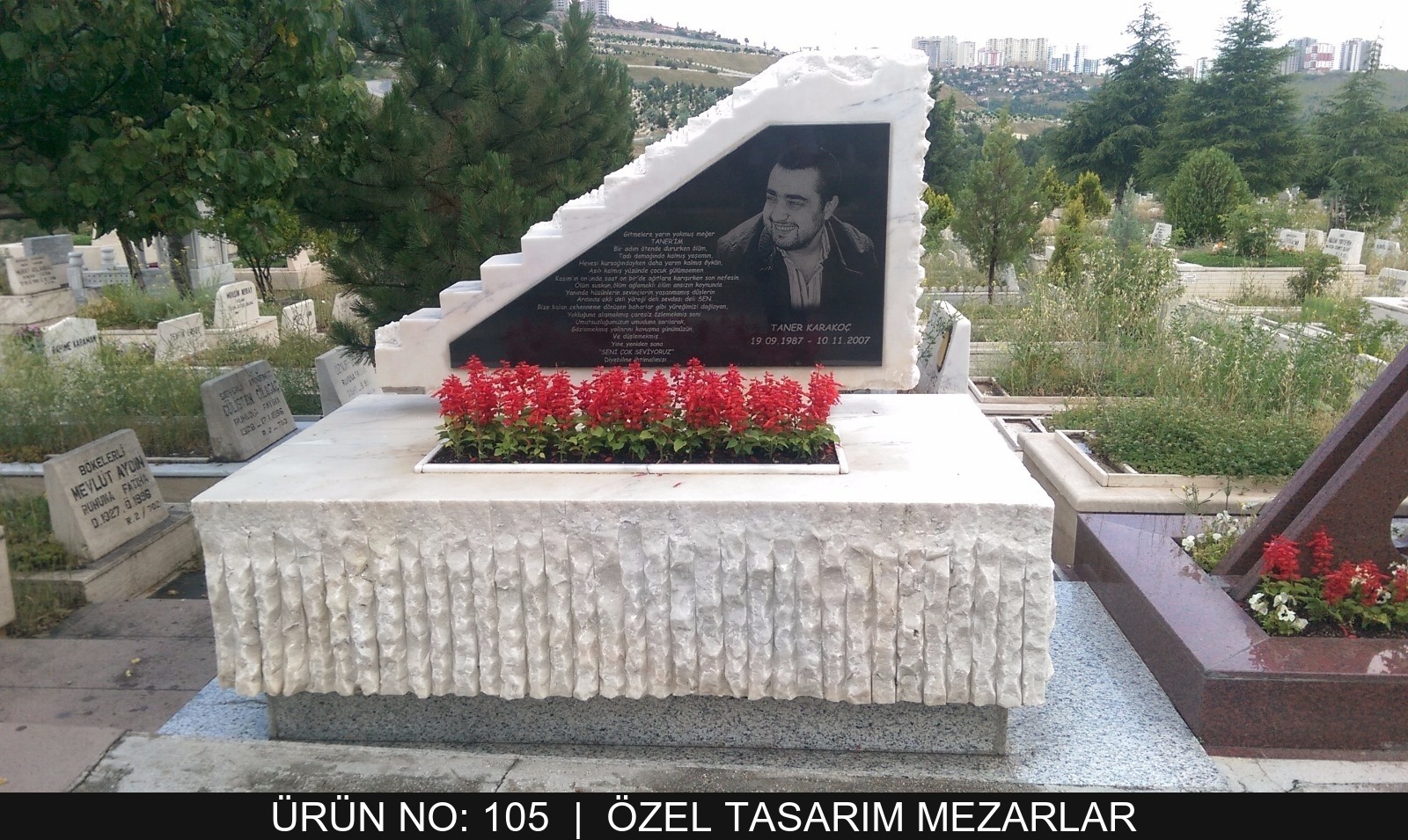 Özel Tasarım Mezar Taşları No 105