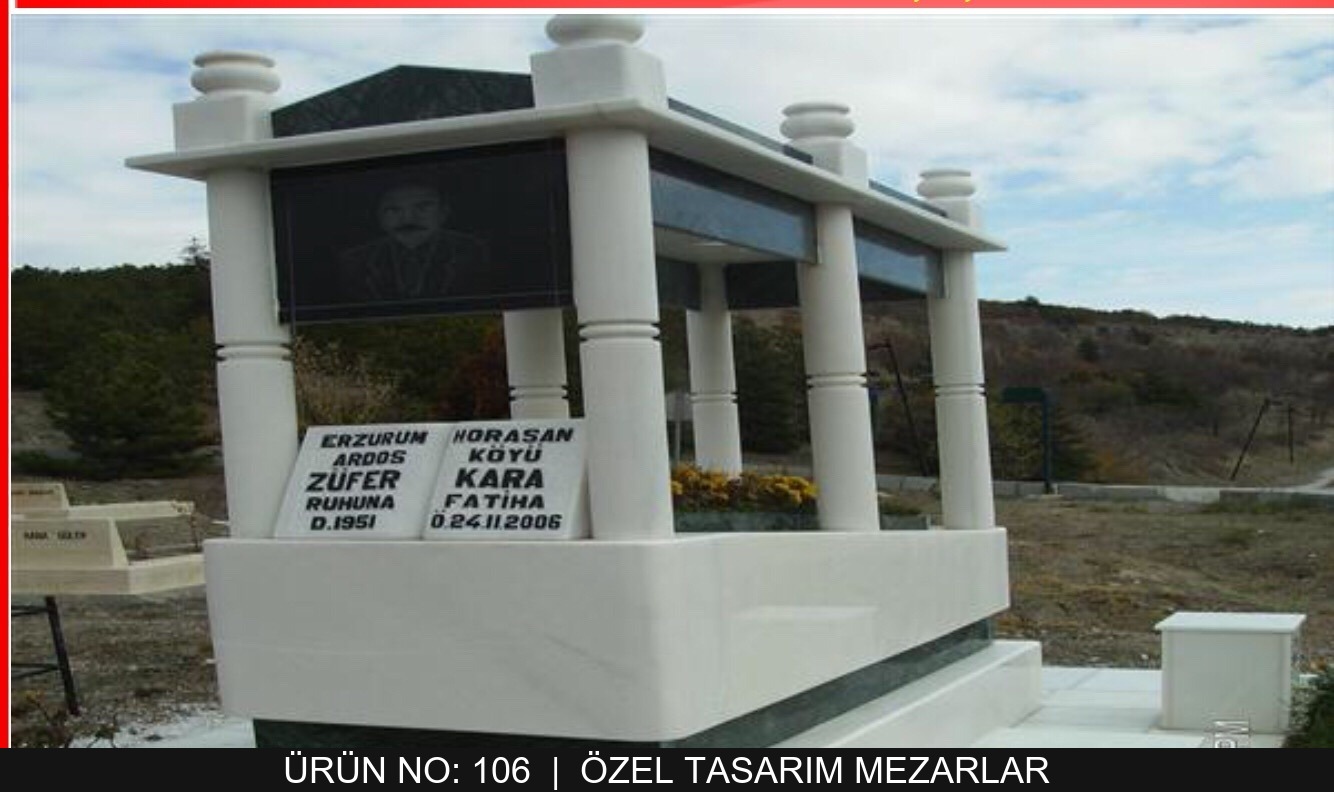 Özel Tasarım Mezar Taşları No 106