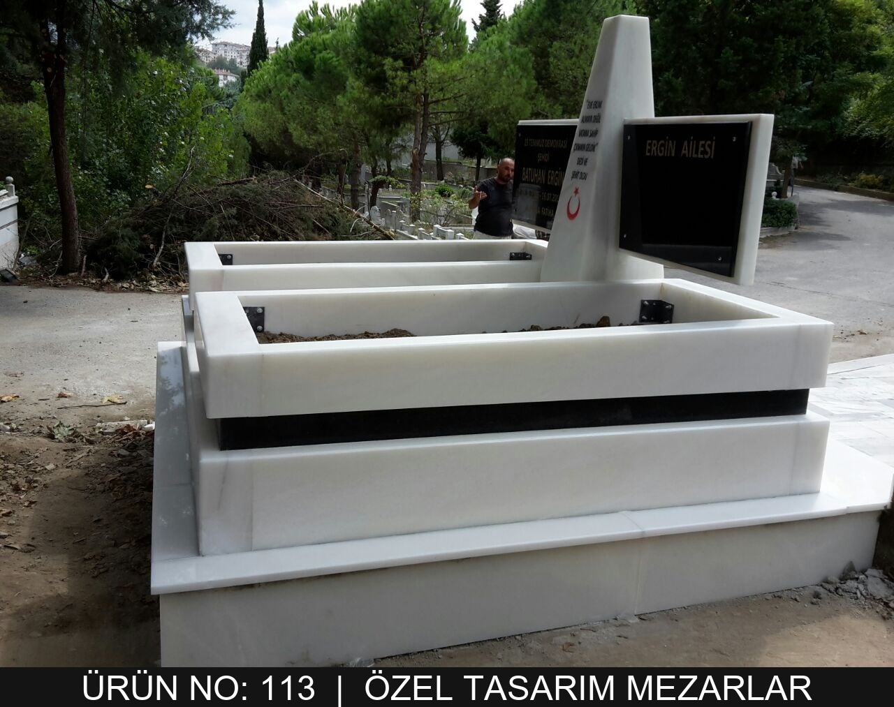 Özel Tasarım Mezar Taşları No 113