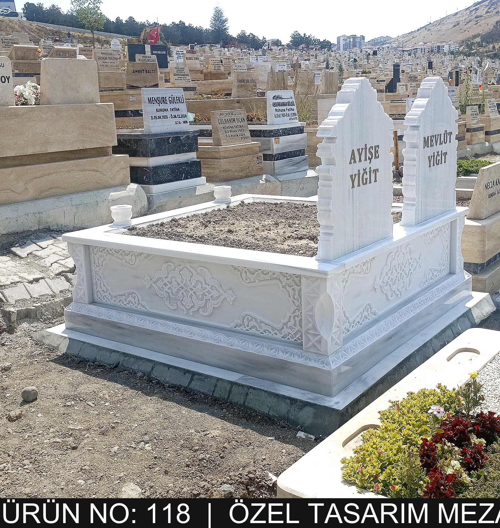 Özel Tasarım Mezar Taşları No 118