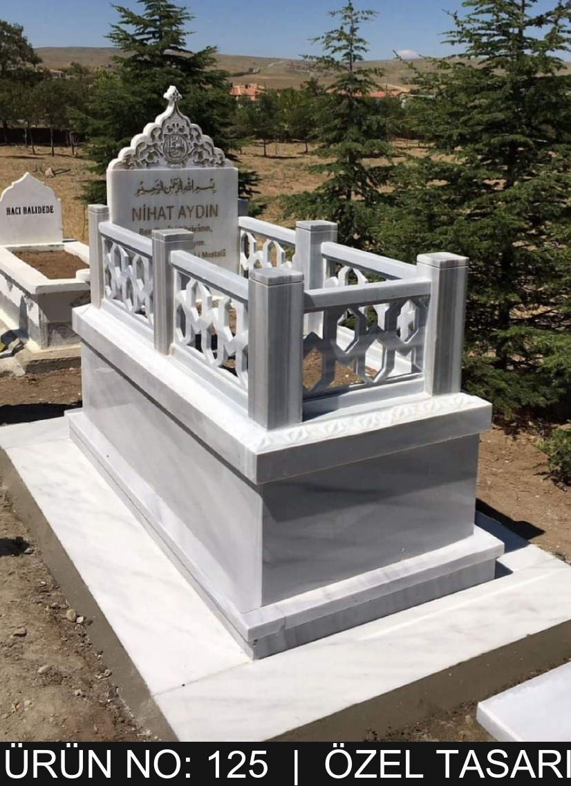 Özel Tasarım Mezar Taşları No 125
