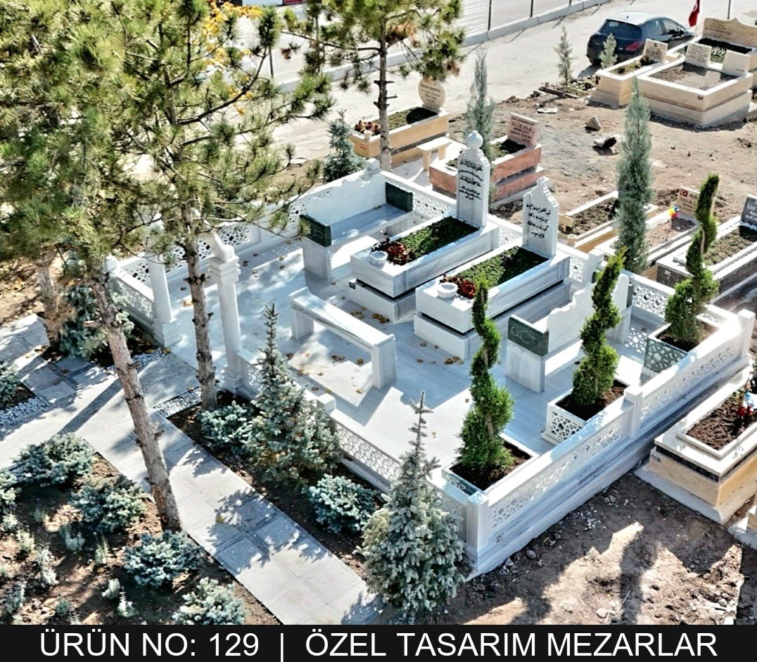 Özel Tasarım Mezar Taşları No 129