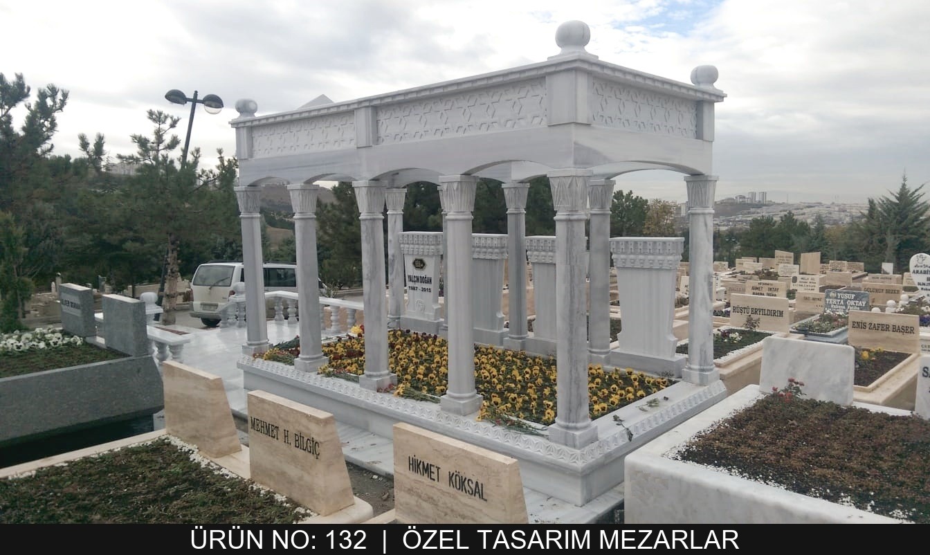 Özel Tasarım Mezar Taşları No 132